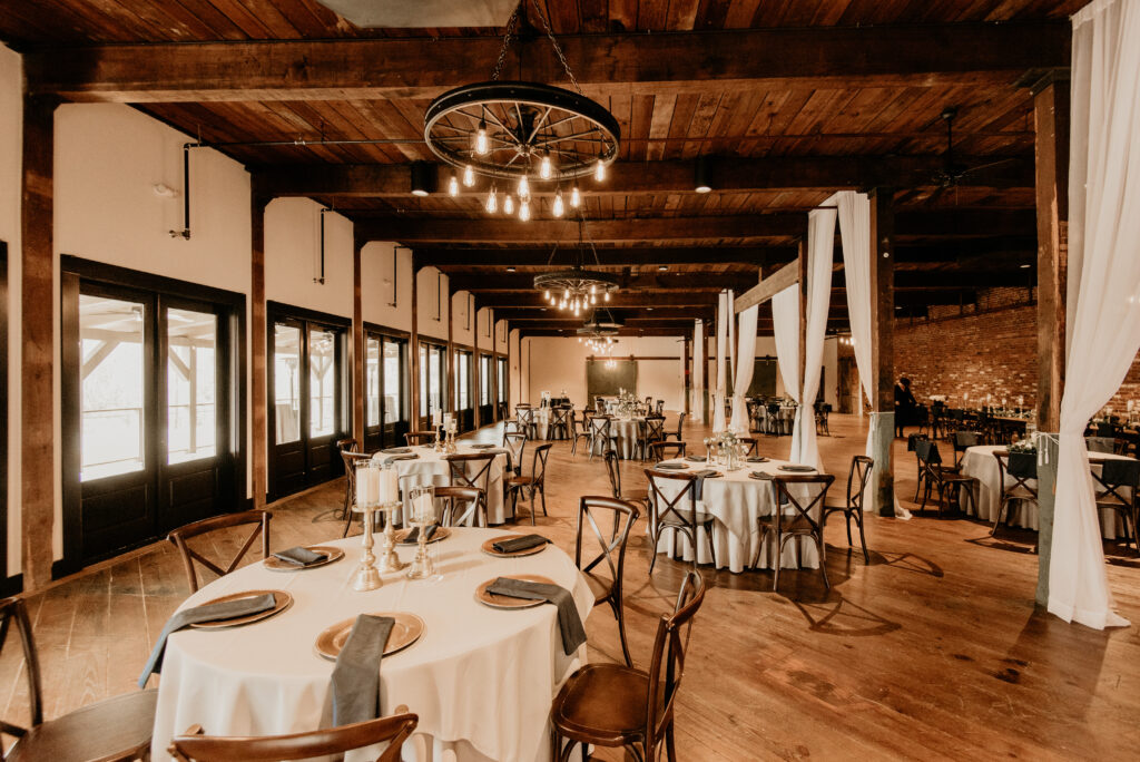 industrial chic wedding venue